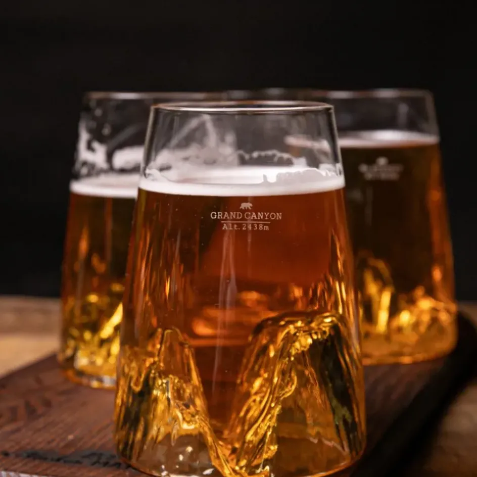 Fabrique de Styles Verres À Eau Et Gobelets*Verre design Grand Canyon - Topographic