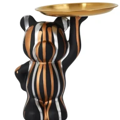 Fabrique de Styles Petits Objets Déco*Vide poche déco noir et doré