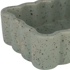 Fabrique de Styles Petits Objets Déco*Vide poche en grès moucheté 14x10cm - Aurore