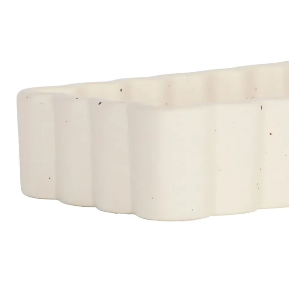 Fabrique de Styles Petits Objets Déco*Vide poche rectangle en grès 18x10cm - Aurore